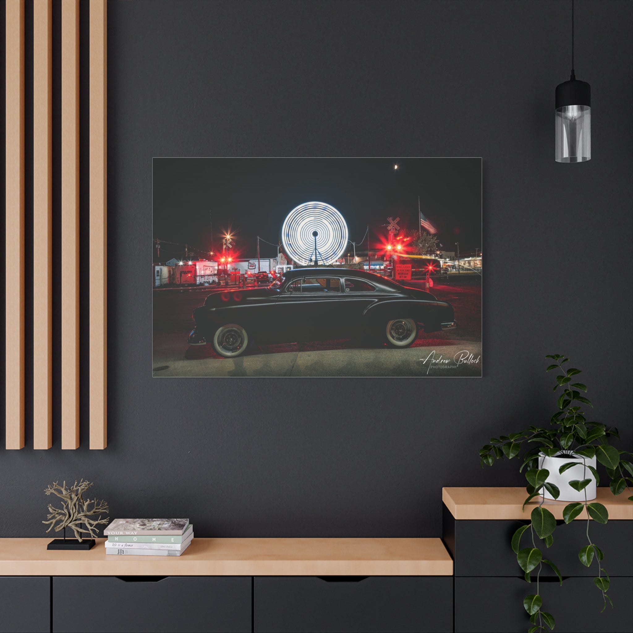 Cruisin' the Midway — 52 Chevy Styleline Custom with Ferris Wheel