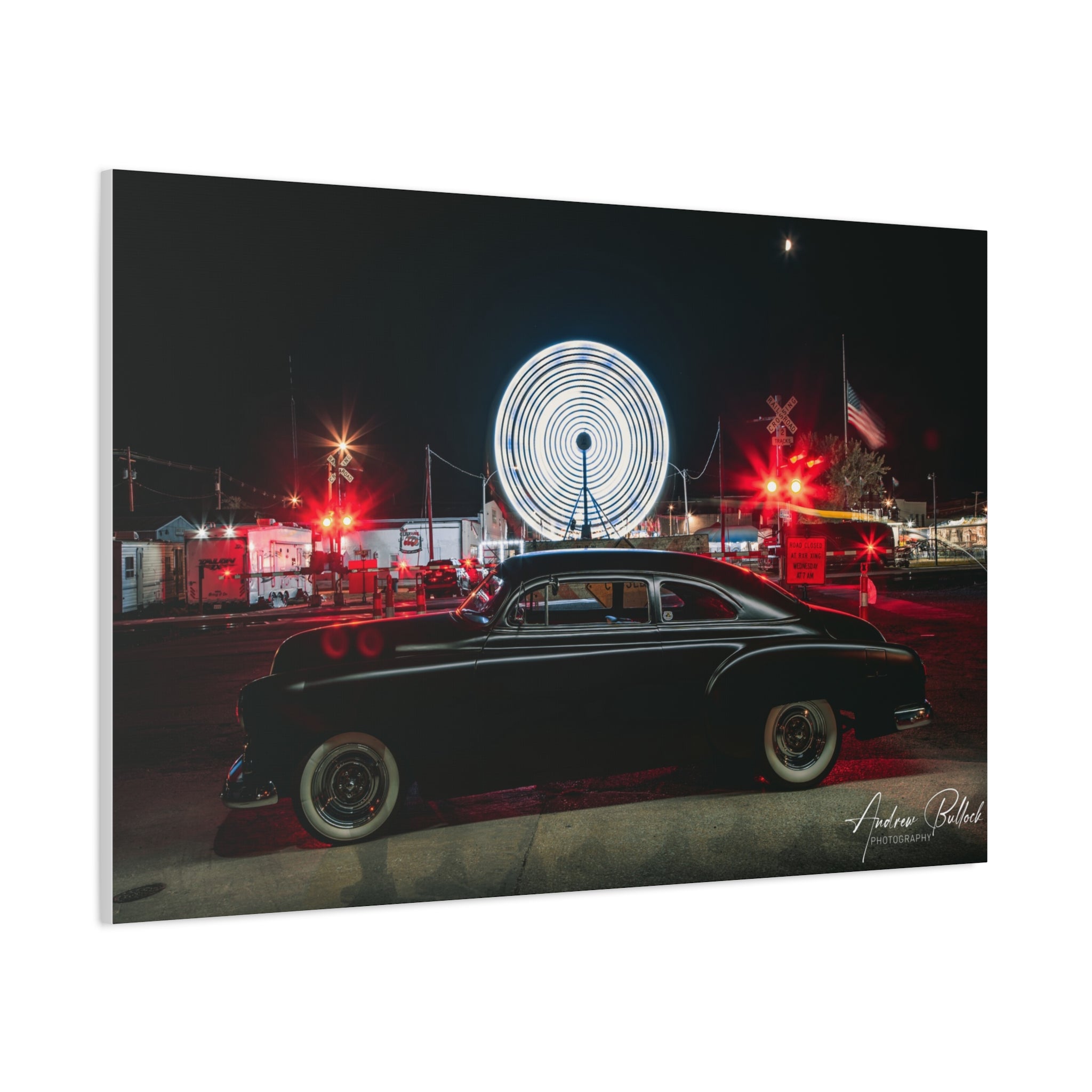 Cruisin' the Midway — 52 Chevy Styleline Custom with Ferris Wheel