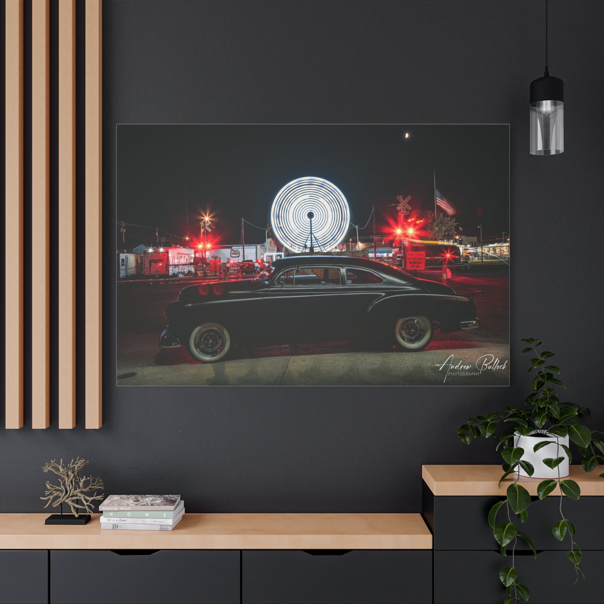 Cruisin' the Midway — 52 Chevy Styleline Custom with Ferris Wheel