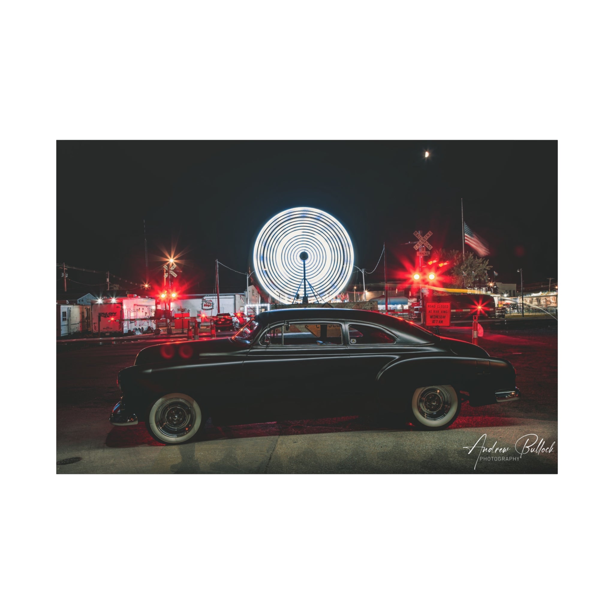 Cruisin' the Midway — 52 Chevy Styleline Custom with Ferris Wheel